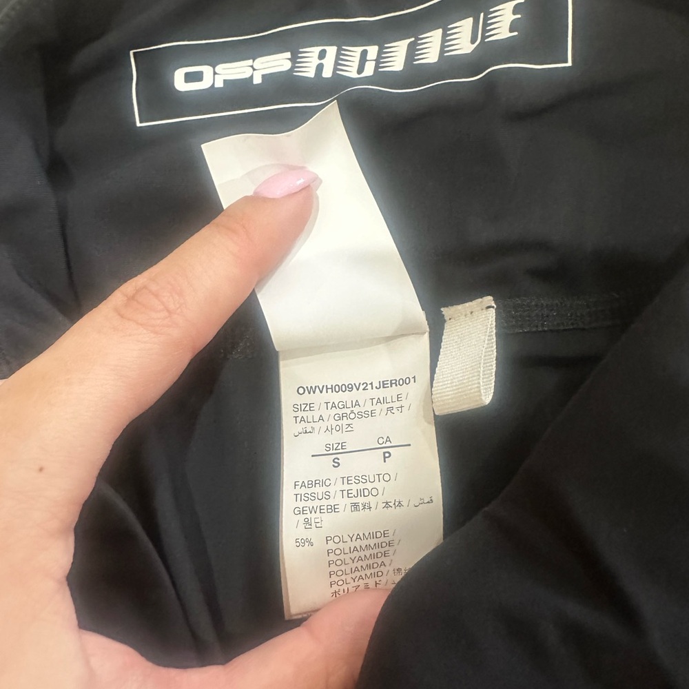 Off-White Black Biker Shorts - Picture 6 of 10